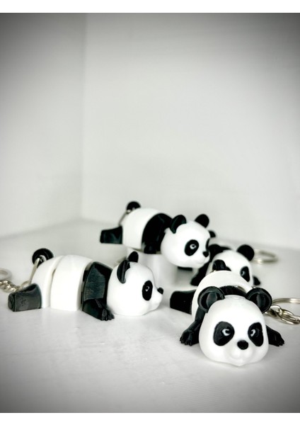 Hareketli Panda Anahtarlık