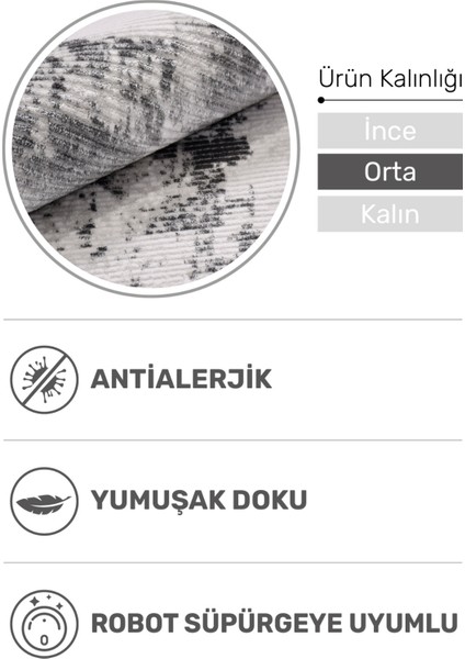 Marvina Yumuşak Dokulu Salon Halısı, Tozumaz, Robot Süpürge Uyumlu, 4 M’ye Kadar En Seçeneği fiyatları