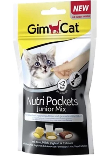 Gimcat Nutripockets Mix Yavru Ödülü 60 gr