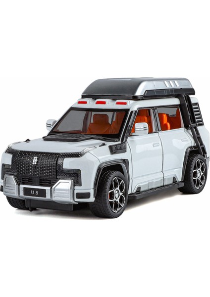 1:24 Yukarı Bak U8 Off-Road Edition Alaşımlı Araba Modelleri Erkek Oyuncakları (Yurt Dışından)