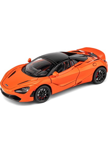 1:24 Mclaren 720S Alaşım Araba Modeli Müzik Bumerang Erkek Oyuncakları (Yurt Dışından)