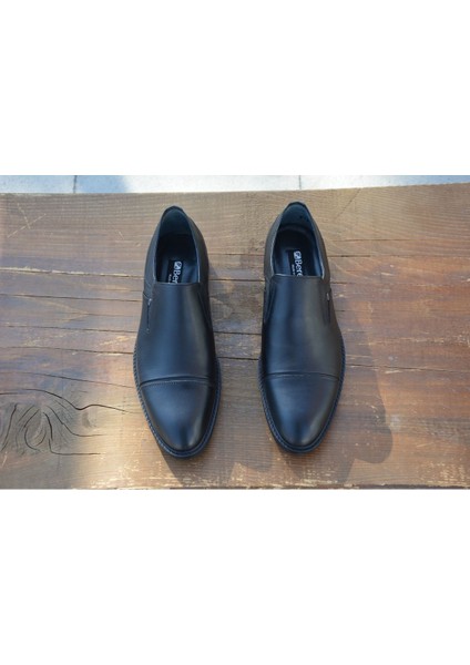 BERENNIM378 Erkek Kışlık Kundura Hakiki Deri Kauççuk Taban Bağsız modelleri