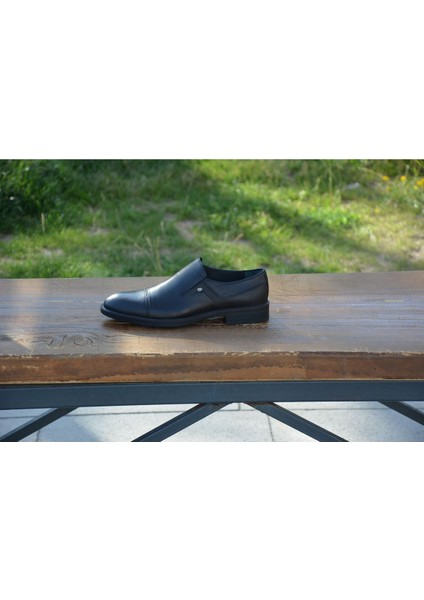 BERENNIM378 Erkek Kışlık Kundura Hakiki Deri Kauççuk Taban Bağsız fırsatları