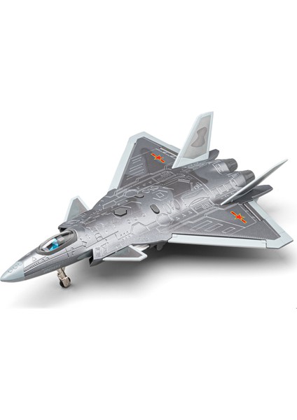 J-20 Alaşımlı Hayalet Savaş Uçağı Modeli Erkek Oyuncakları (Yurt Dışından)