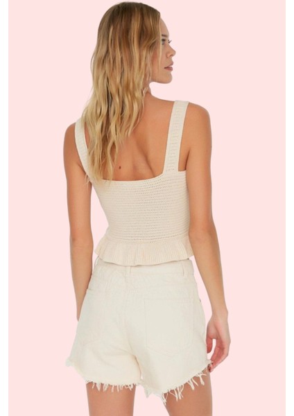 Kadın Yazlık Kısa Denim Şort Pamuk Renk Normal Bel Fashion Forward Stil Yaz Aylarının Vazgeçilmezi modelleri