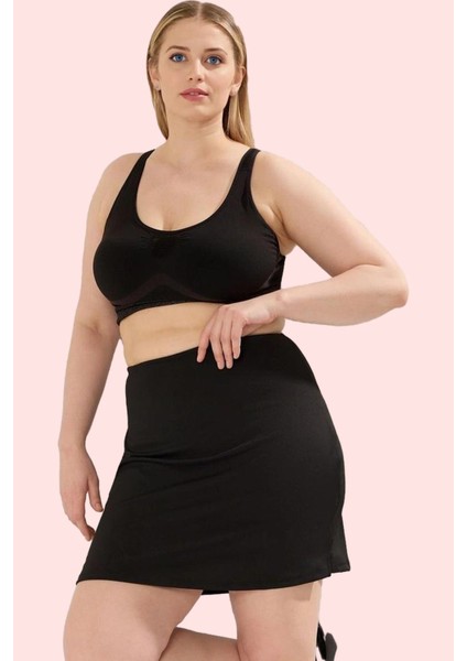 Kadın Regular Boy Şort Etek Örme Kumaş Geniş Paça Spor ve Günlük Kullanım Kaliteli Malzeme fiyatları