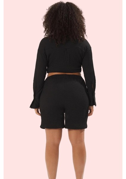 Kadın Büyük Beden Şort Polyester Rahat Günlük Kombin Hafta Sonu Yaz Aylarının Vazgeçilmezi modelleri