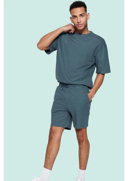 Erkek Modern Jogger Şort Pamuk Nefes Alabilir Günlük Spor Hafta Sonu Yaz Aylarının Vazgeçilmezi fiyatları