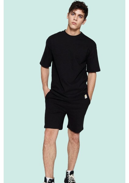 Erkek Modern Jogger Şort Pamuk Nefes Alabilir Günlük Spor Hafta Sonu Yaz Aylarının Vazgeçilmezi fiyatları