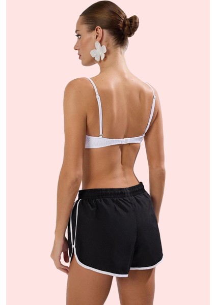 Kadın Kısa Boy Şort Cool & Comfort Etnik Desenli Dokuma Kumaş Plaj Şortu Dayanıklı Malzeme modelleri