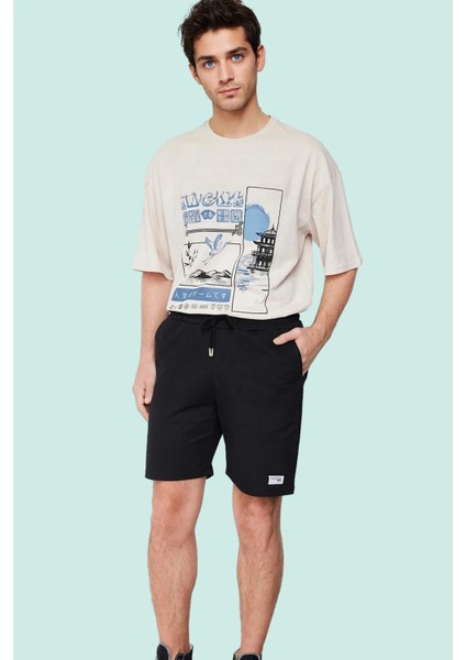 Erkek Yazlık Şort Renk Pamuk Straight Kalıp Rahat Günlük Hafta Sonu Yaz Aylarının Vazgeçilmezi