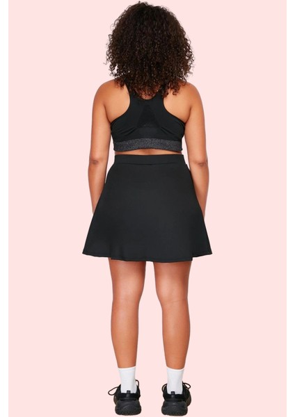 Kadın Spor Şort Etek 2 Katmanlı Örme Kumaş Nefes Alabilir Günlük Kullanım Kaliteli Malzeme modelleri