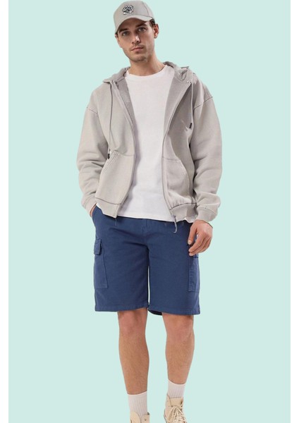 Erkek Denim Şort Pamuk Kısa Boy Rahat Kesim Geniş Paça Günlük Stil Yaz Aylarının Vazgeçilmezi fiyatları