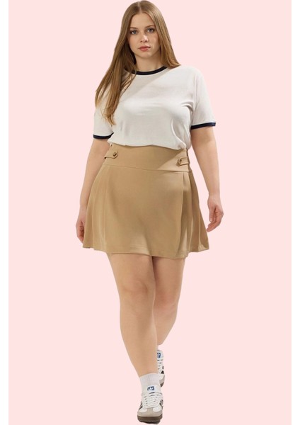 Kadın Yazlık Kısa Şort Etek Büyük Beden Casual Günlük Stil Hafta Sonu Yaz Aylarının Vazgeçilmezi fiyatları