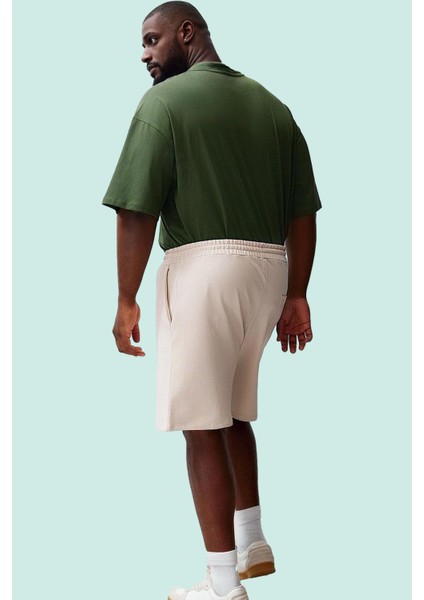 Büyük Beden Erkek Şortu Pamuk Regular Boru Paça Yazlık Rahat Günlük Kullanım Modern Tasarım modelleri
