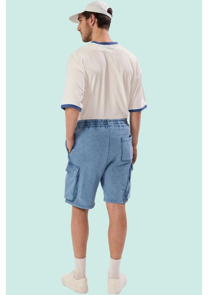 Erkek Yazlık Pamuk Şort Casual Dar Paça Normal Bel Yıkamalı Günlük Kullanım Modern Tasarım modelleri