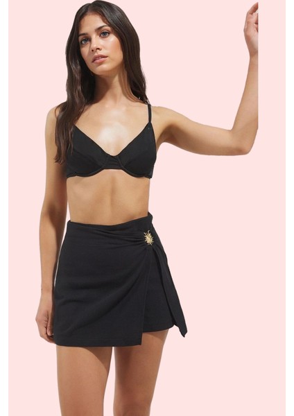 Kadın Yazlık Pamuk Dokuma Şort Etek Normal Bel Boru Paça Günlük Kullanım Dayanıklı Malzeme fiyatları