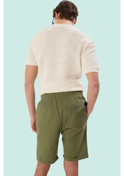 Erkek Yazlık Pamuk Şort Renk Boru Paça Normal Bel Günlük Kullanım Yaz Aylarının Vazgeçilmezi modelleri