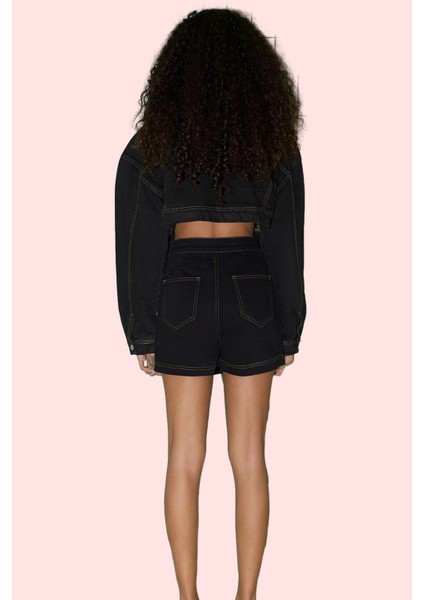 Kadın Yazlık Pamuk Denim Şort Etek; Normal Bel Düz Desen Dar Paça Yaz Aylarının Vazgeçilmezi modelleri