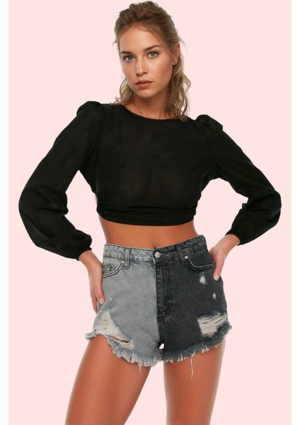 Kadın Pamuk Denim Şort Yazlık Plaj Kıyafetleri Için Normal Bel Günlük Kullanım Özel Günler