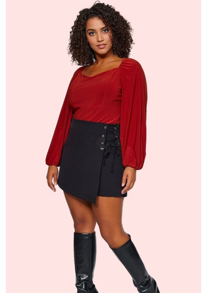 Kadın Şort Etek Feminen Straight Kalıp Dokuma Kumaş Rahat Günlük Yaz Aylarının Vazgeçilmezi fiyatları