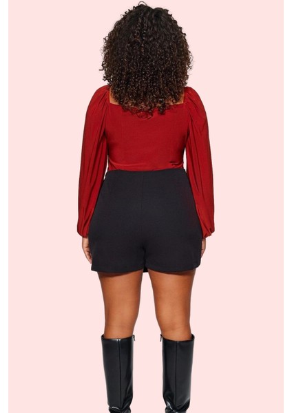 Kadın Şort Etek Feminen Straight Kalıp Dokuma Kumaş Rahat Günlük Yaz Aylarının Vazgeçilmezi modelleri