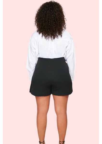 Kadın Dokuma Şort Etek Geniş Paça Kısa Boy Polyester Finike Günlük Kullanım Modern Tasarım modelleri