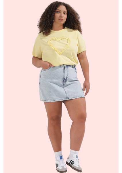 Kadın Denim Şort Etek Pamuk Geniş Paça Yüksek Bel Yaz Kombinleri Günlük Kullanım Hafta Sonu fiyatları