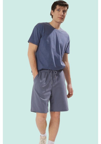 Erkek Yazlık Şort Geniş Paça Lastik Belli Rahat Tasarım Günlük Kullanım Yaz Aylarının Vazgeçilmezi
