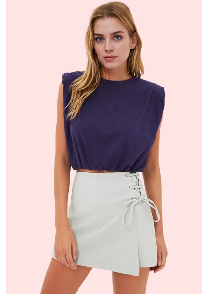 Kadın Kısa Boy Şort Etek Finike Dokuma Kumaş Rahat Günlük Stil Hafta Sonu Kaliteli Malzeme fiyatları