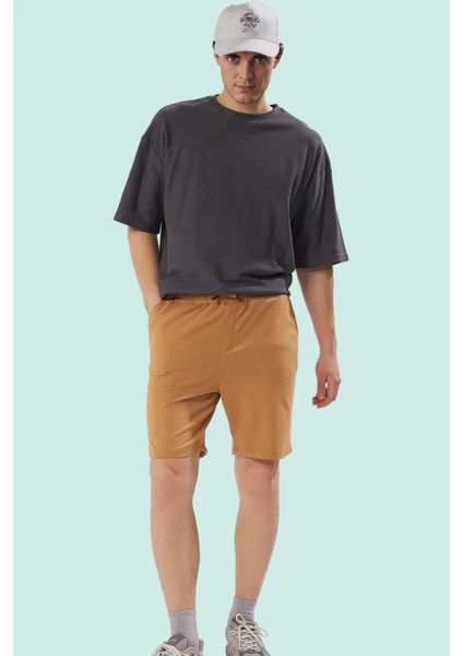 Erkek Sportif Şort Nefes Alan Kumaş Çift Cepli Rahat Kalıp Yaz Aylarının Vazgeçilmezi Hafta Sonu