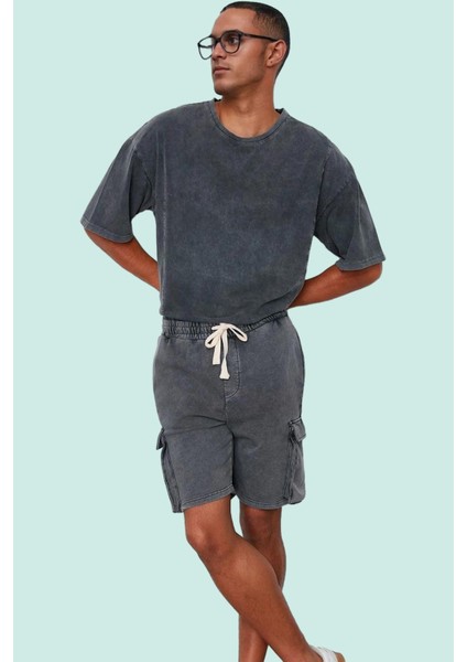 Erkek Yazlık Pamuk Şort Casual Dar Paça Normal Bel Yıkamalı Günlük Kullanım Modern Tasarım modelleri