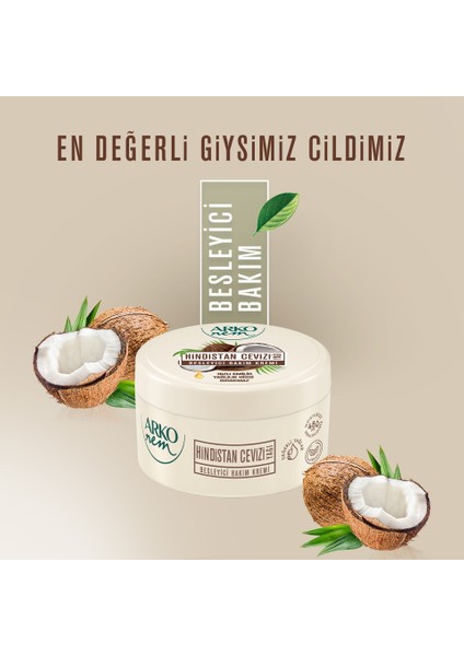 Değerli Yağlar Hindistan Cevizi Krem 250 ml