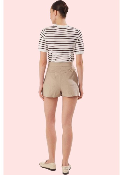 Kadın Kısa Boy Geniş Paça Şort Etek Pamuk Gabardin Dokuma Günlük Şıklık Yaz Aylarının Vazgeçilmezi modelleri