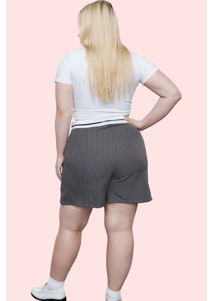 Kadın Şık Mini Şort Etek Dar Paça Polyester Karışımlı Yazlık Günlük Kullanım Modern Tasarım indirimleri