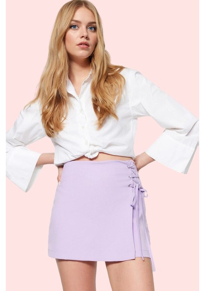 Kadın Kısa Boy Şort Etek Finike Dokuma Kumaş Rahat Günlük Stil Hafta Sonu Kaliteli Malzeme fiyatları