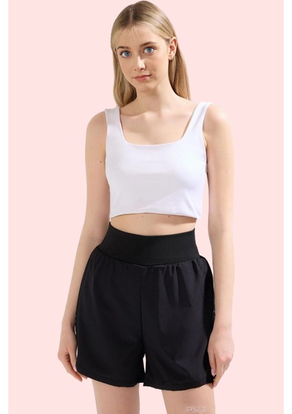 Kadın Kısa Spor Şort Normal Bel Loose Kesim Renk Yaz Aylarının Vazgeçilmezi Günlük Kullanım fiyatları