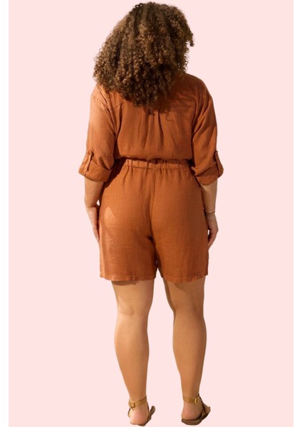 Kadın Keten Geniş Paça Şort Kısa Boy Büyük Beden Rahat Tasarım Günlük Kullanım Özel Günler modelleri