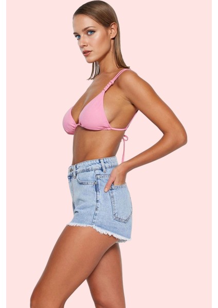 Kadın Denim Şort Pamuk Straight Kalıp Kısa Boy Günlük Kombinler Yaz Aylarının Vazgeçilmezi fiyatları