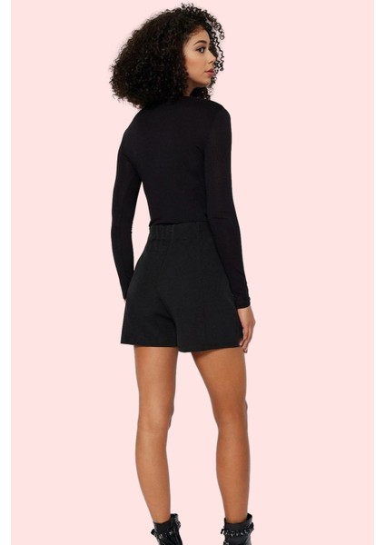 Kadın Finike Dokuma Şort Etek Yüksek Bel Kısa Boy Dar Paça Casual Günlük Stil Modern Tasarım modelleri