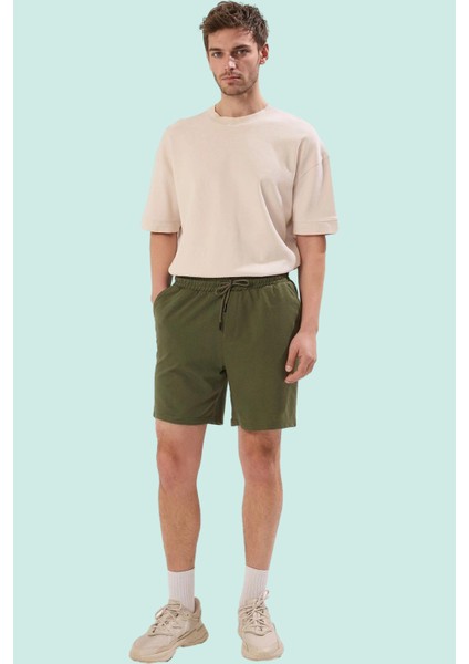 Erkek 2'li Paket Çok Boru Paça Şort Pamuk Rahat Günlük Hafta Sonu Yaz Aylarının Vazgeçilmezi modelleri