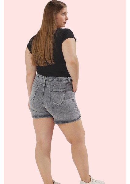 Kadın Yüksek Bel Kısa Boy Denim Şort Etek Casual Günlük Kombinler Yaz Aylarının Vazgeçilmezi indirimleri