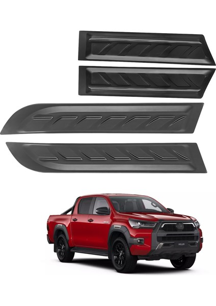 Toyota Hilux Dodik Kapı Seti (4 Parça) | 2020 ve Sonrası