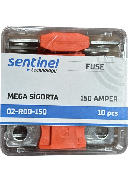 Mega Bıçak Sigorta 150 Amper 10 Adet Fiyatı