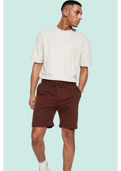 Erkek 2'li Paket Çok Boru Paça Şort Pamuk Rahat Günlük Hafta Sonu Yaz Aylarının Vazgeçilmezi