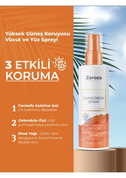 50 Spf+ Uva Uvb Güneş Koyucu Nemlendirici Cilt Losyonu (Calendula Oıl / Shea Butter / Centella) modelleri