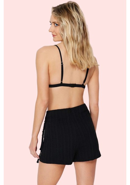 Kadın Yazlık Plaj Şort Etek Renk Keten Karışımlı Dokuma Straight Kalıp Yaz Aylarının Vazgeçilmezi modelleri