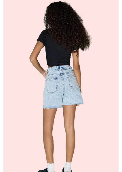 Kadın Şort Etek City Short Kalıp Pamuk Yaz Aylarının Vazgeçilmezi Günlük Kullanım Hafta Sonu