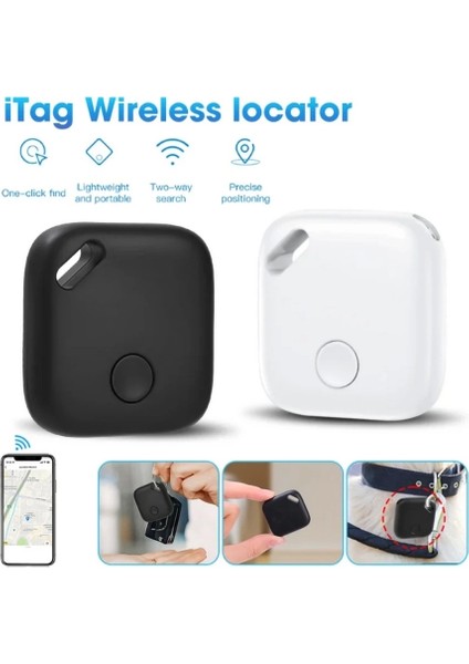 Smart Tag Airtag Akıllı Takip Cihazı Apple My Find Uyumlu Beyaz indirimleri