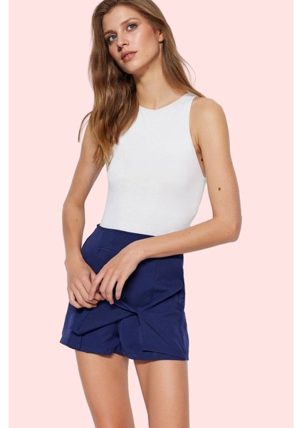 Kadın Finike Dokuma Şort Etek Yüksek Bel Kısa Boy Dar Paça Casual Günlük Stil Modern Tasarım fiyatları